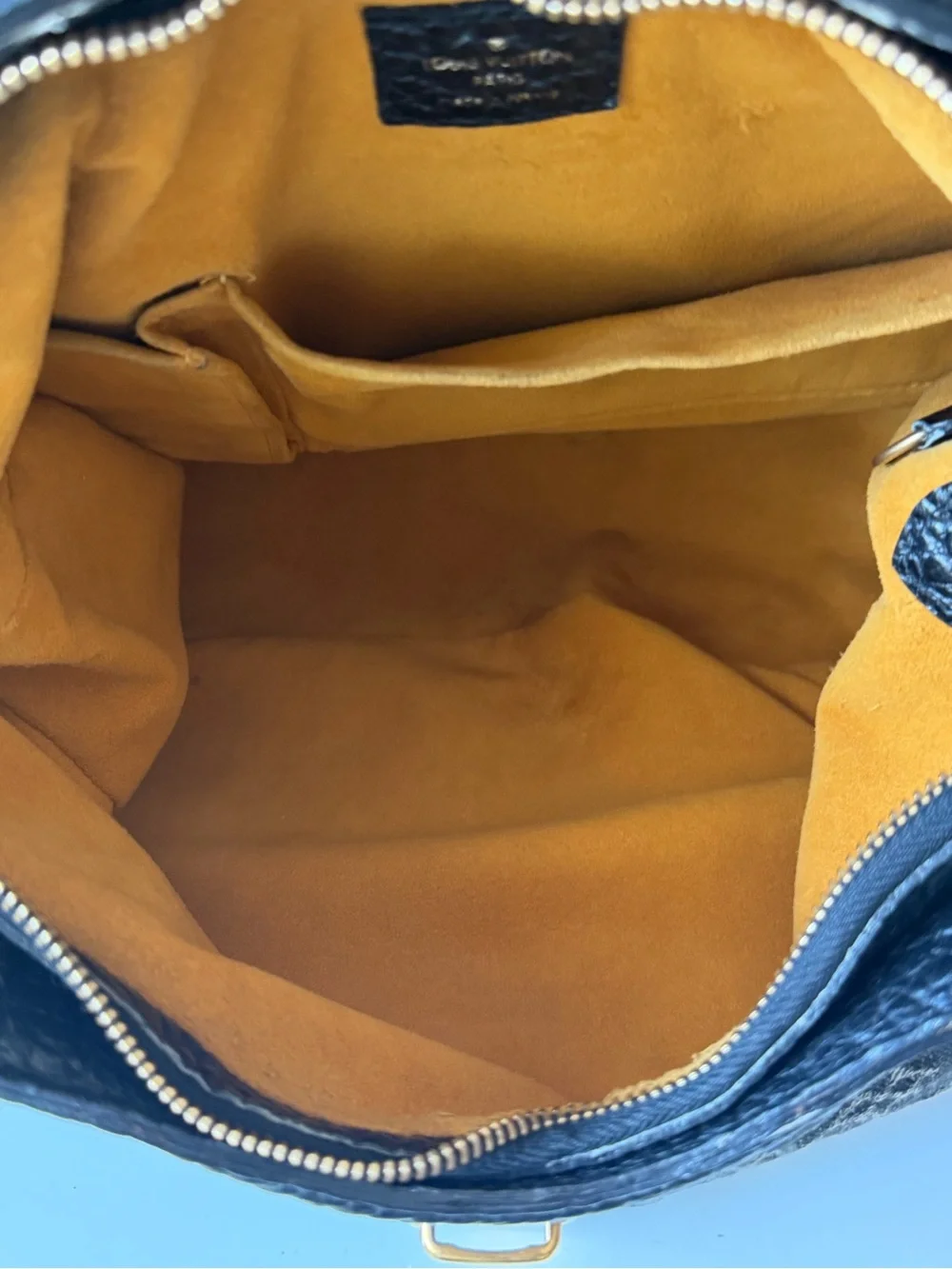 Louis Vuitton Denim Mahina XS Black Monogram Shoulder Bag